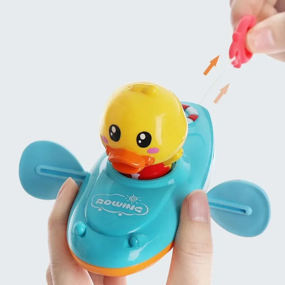 Little Duck Swim™ – Splash Fun Badefreund - Rudernde Gummiente