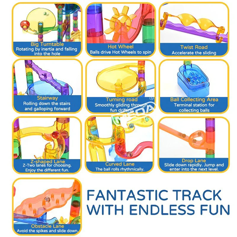 MarbleRun – Sicher & lehrreich – Murmelbahn-Bausatz