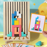 Puzzle Totem™ – Denken und Bauen – Holzpuzzle-Spiel