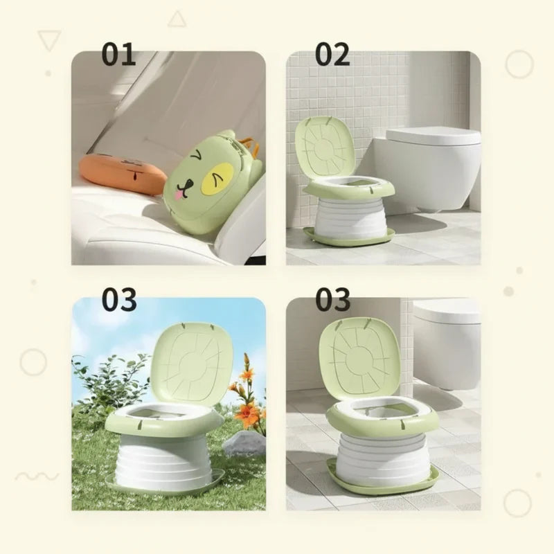 TravelPotty – Kompakt & hygienisch – tragbare Kindertoilette