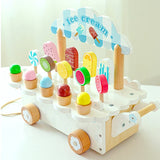 Wooden Gelato™ – Eiskalte Fantasie – Rollenspiel Eiswagen