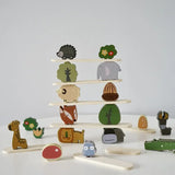 Animal Stackers™ - Intelligentes Stapeln - Holz Tiere Stapeln Spielzeug