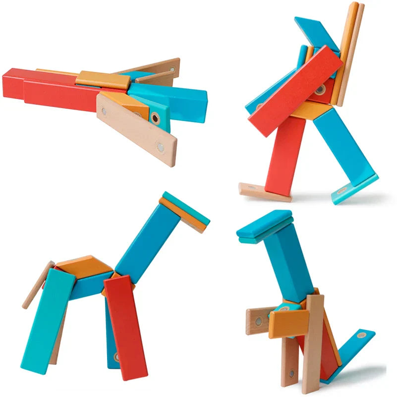 Stick & Snap™ – Magnetisch Magnetisch – Magnetisches Konstruktionsspielzeug