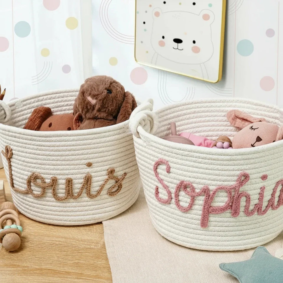 CuddleBasket – Hübsch & persönlich – personalisierter Windelkorb