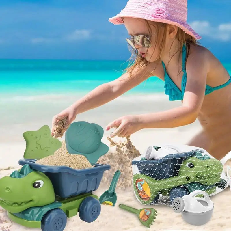 Beach Dino Set™ – Baue deine Burg - Dinotruck Strand