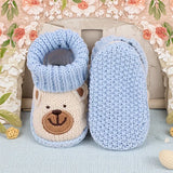 Mini Fashion – Gestrickte Babyschuhe (3-6 Monate)
