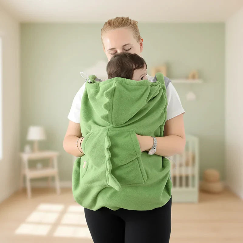 Dinosaur Baby Carrier Cover – Warm & Komfort – Dino-Babydecke