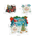 DIY Xmas Train Track™ - Bauen Sie Ihr eigenes Weihnachtswunderland - Weihnachtszug-Puzzle