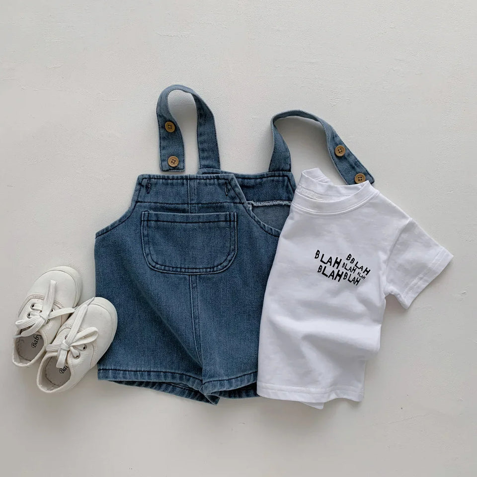 Mini Fashion™ - Jungs Jeans Outfit - Denim-Kleidungsset