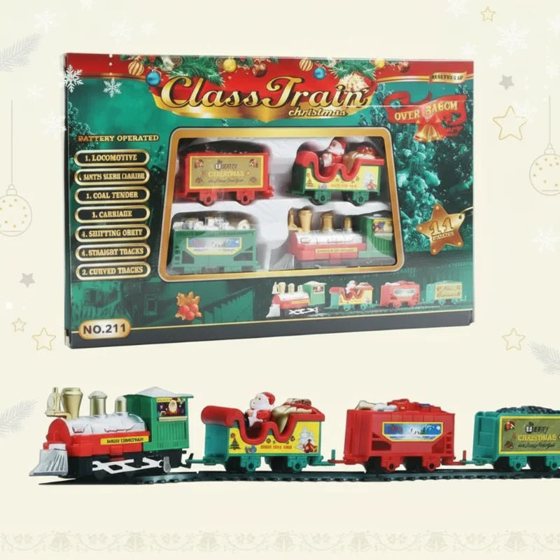 XmasTrain – Festlich & Unterhaltsam – Elektrisches Zugset für Weihnachten