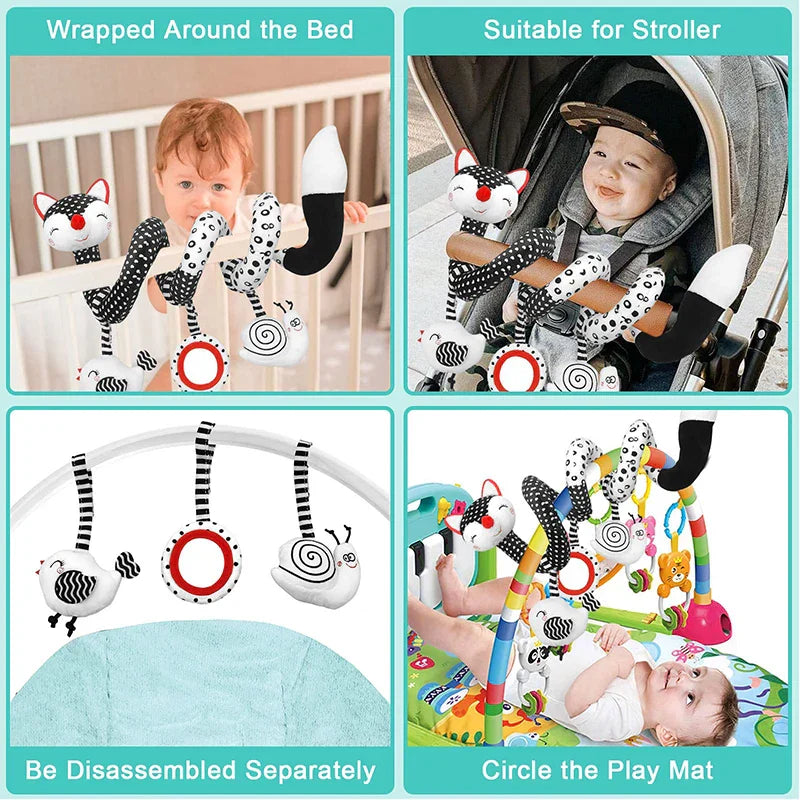 Baby Spiral Toy™ - Autositz & Kinderwagen Spielzeug