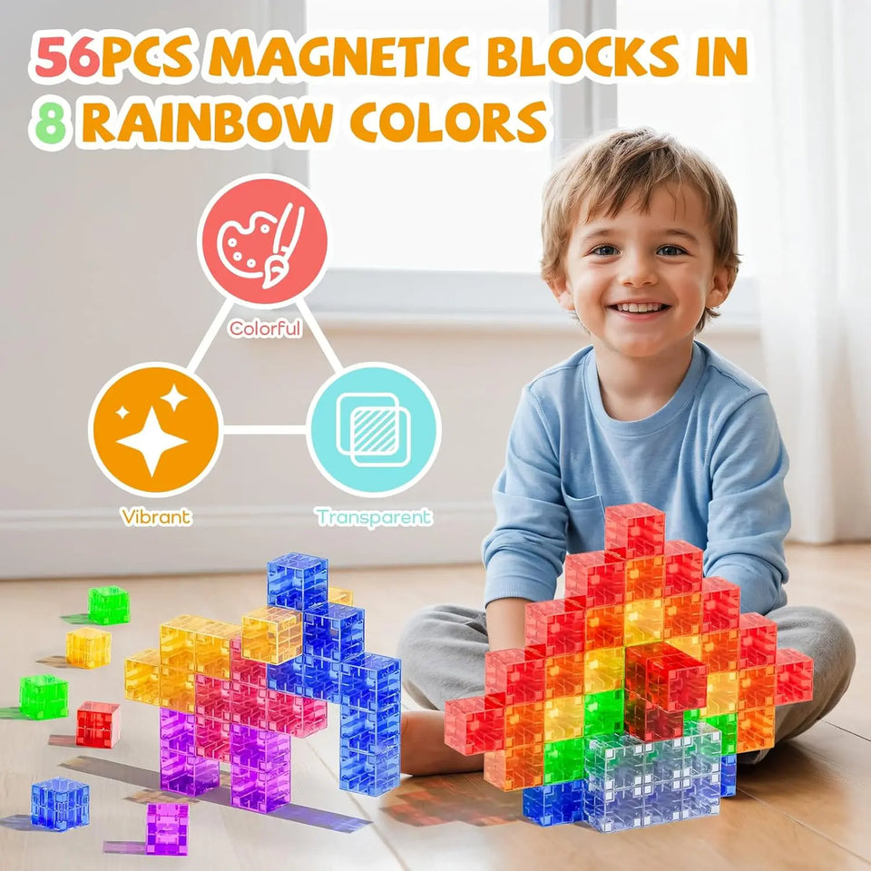 Magic Cubes - Fantasie & Spaß – Magnetische Bausteine