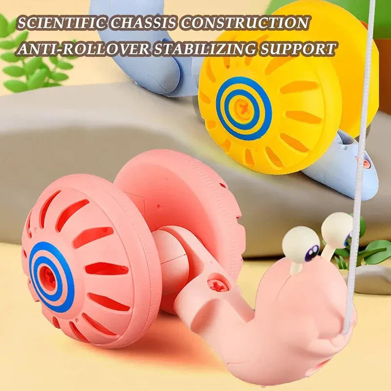 Snail Toy™ - Schnecke unterwegs - Laufendes Seilspielzeug
