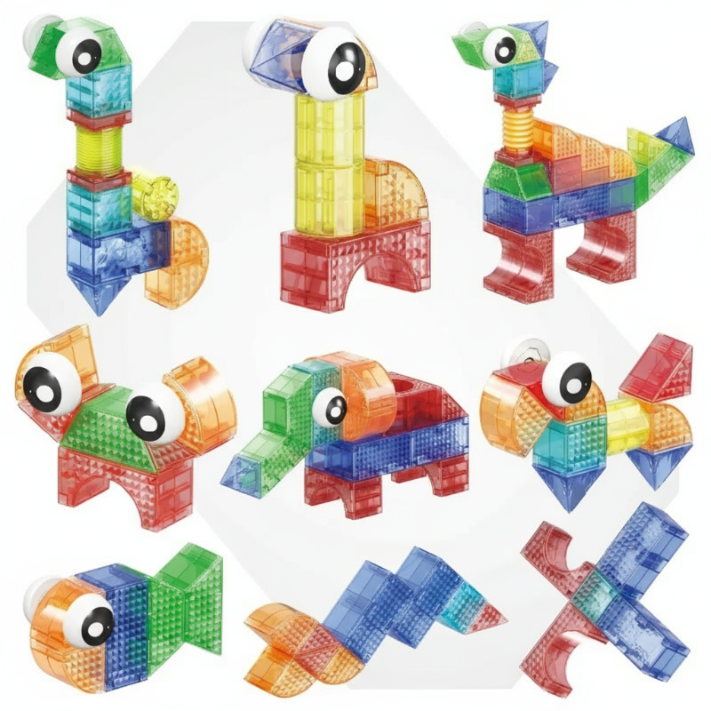 MagniCube – Kreativ & lehrreich – Magnetisches Bauklötze-Set