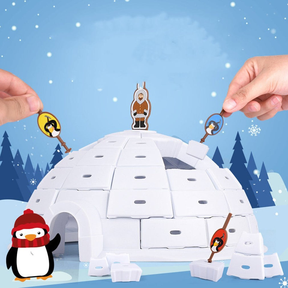 Igloo Game™ - Eine eisige Herausforderung - Klötzchenspiel