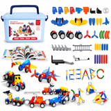 Magnetic Cars™ – Magnetischer Bauspaß - Magnetische Fahrzeuge Spielzeugset