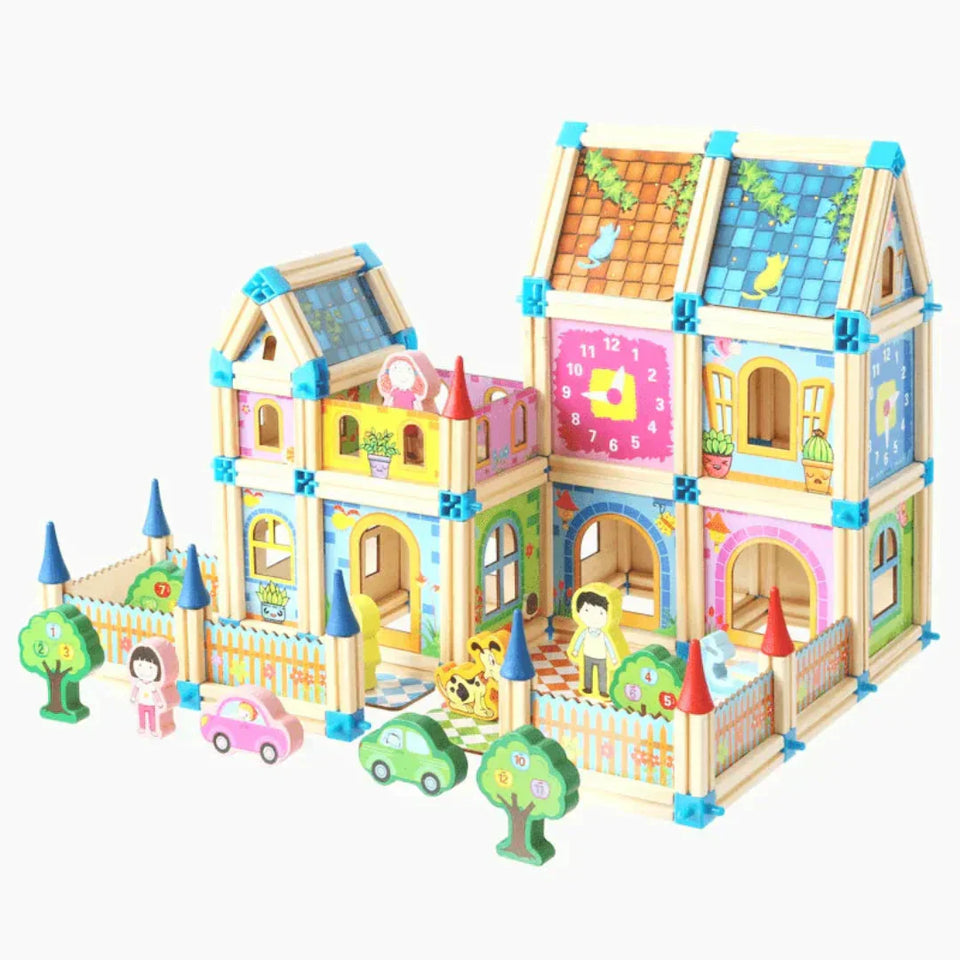 Woods – Nachhaltig & Kreativ – Holzbaukasten für Kinder