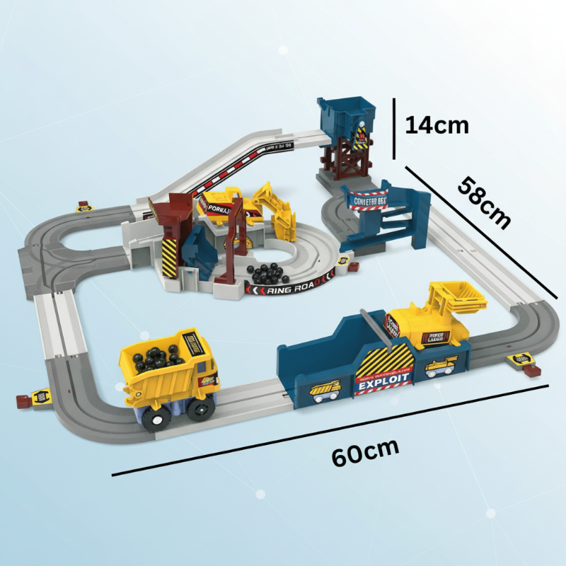 WorkZone – Fantasievoll & Unterhaltsam – Elektrisches Bau-Rennset