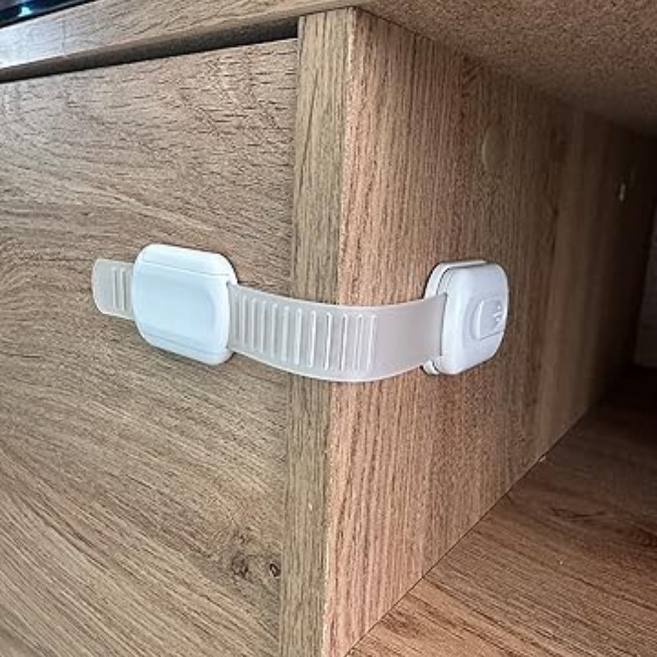 Milo & Moon – Unsichtbare Sicherheit – Kindersichere Schrank- und Schubladensicherungen (8 Stück)