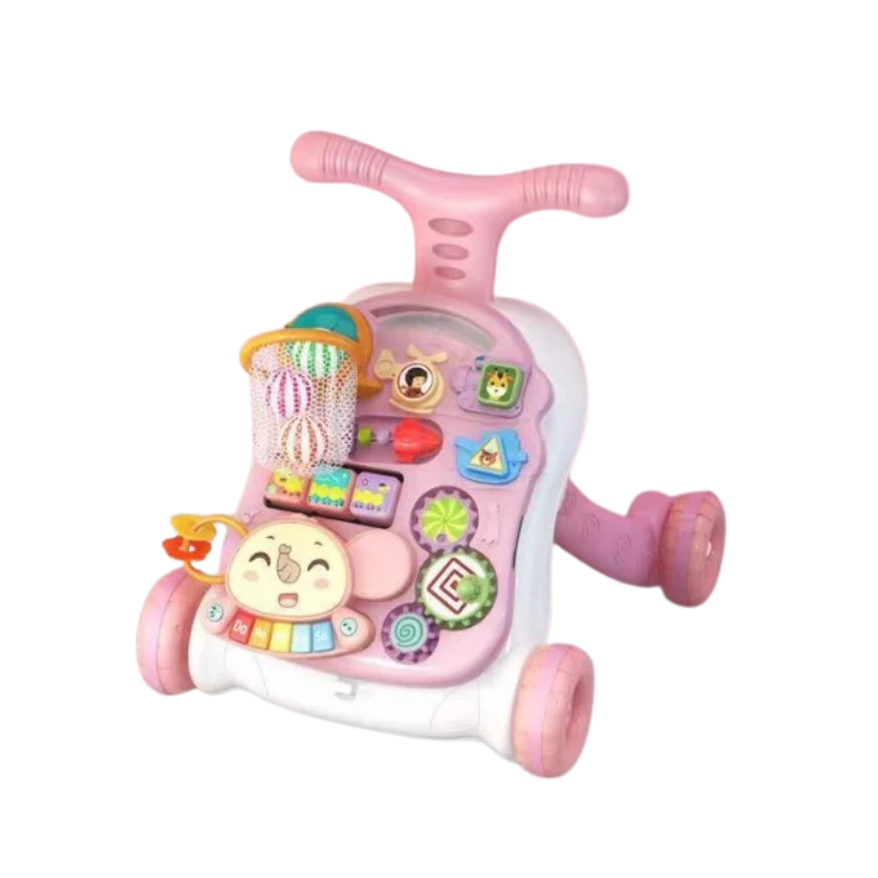 BrightNest – Sicher & interaktiv – 3-in-1-Lauflernhilfe und Spielcenter