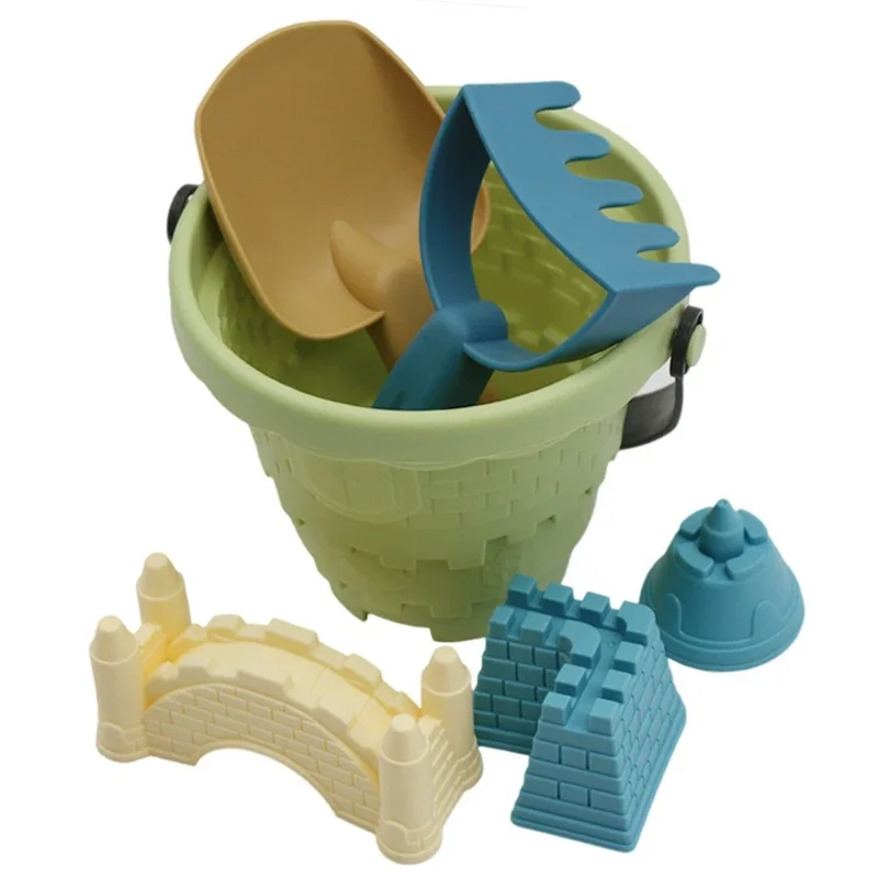 Beach Bucket Set™ – Sensorisches Sommerspiel – Strandkübel mit Zubehör