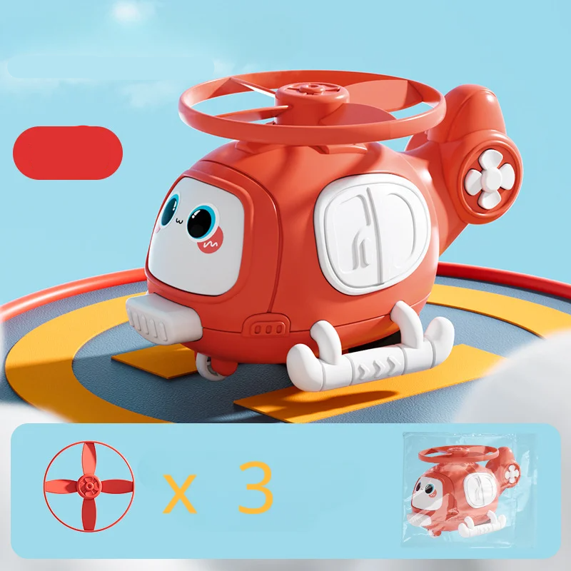 Hover Buddy™ – Luftiges Lächeln – Cartoon-Helikopter