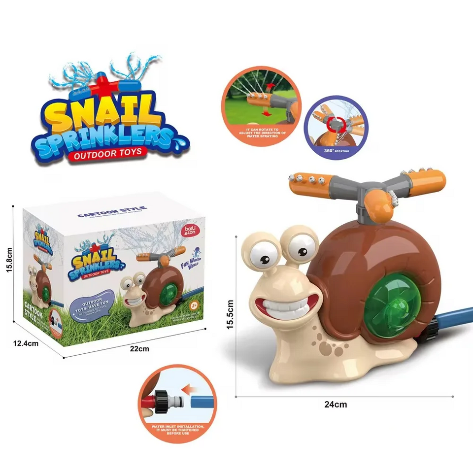 Cartoon Hydrant™ - Wasserparty im Garten - Verspielter Springbrunnen