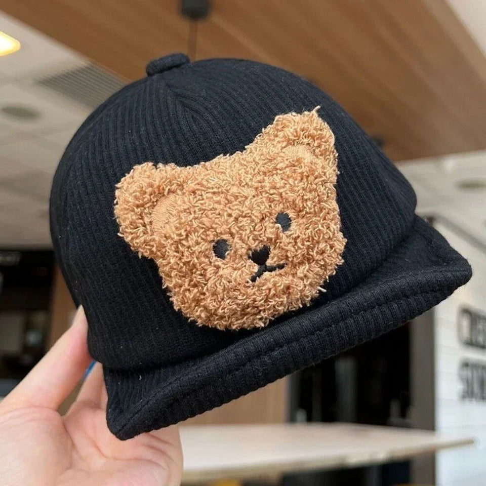 Mini Fashion - Cool & Niedlich – Cord-Kinderkappe Bärchen