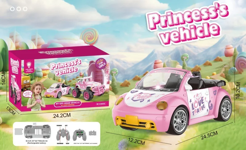 RC Offroader Pink™ – Zäher rosa Rennfahrer – Spielzeug-RC-Auto