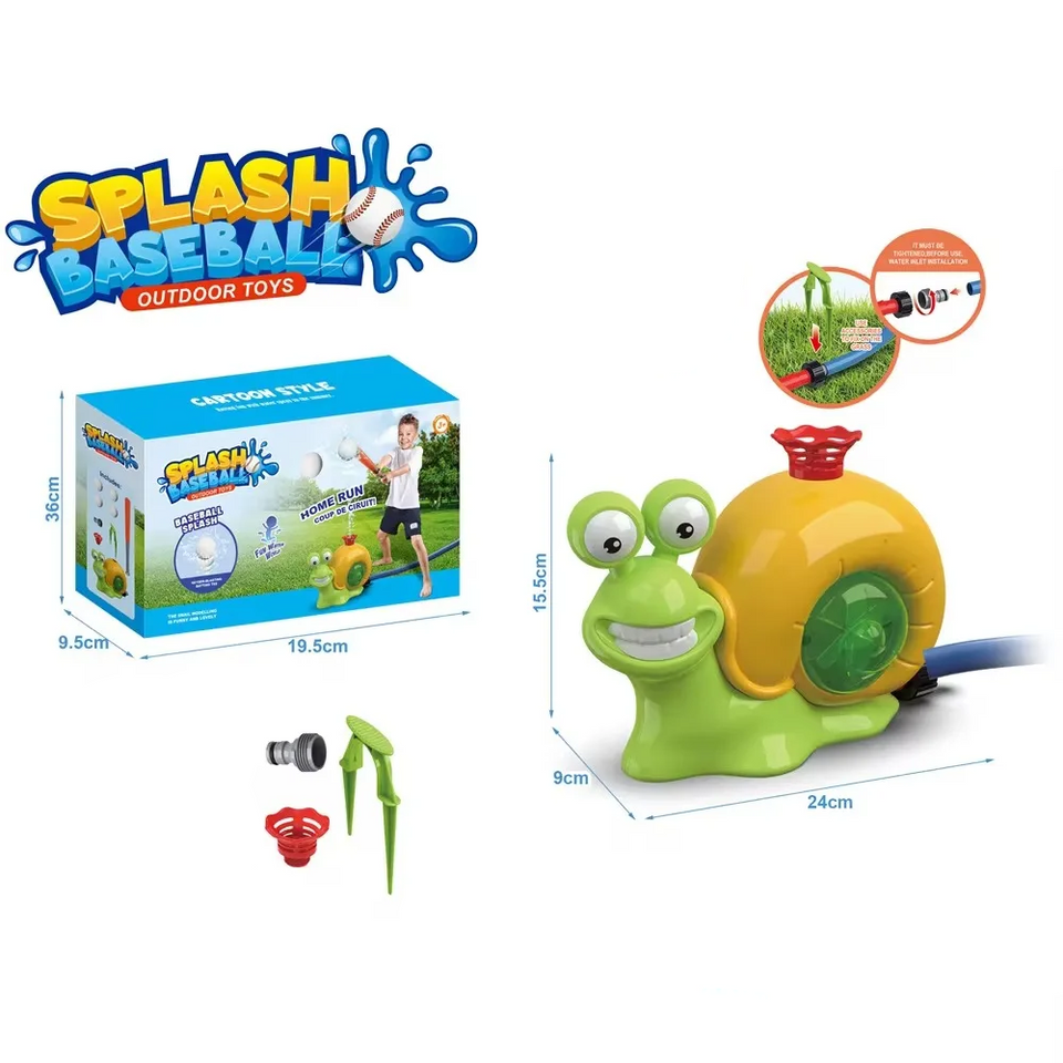 Cartoon Hydrant™ - Wasserparty im Garten - Verspielter Springbrunnen