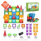 Animal Magnetic Building Blocks™ - Magnetische Bauzauberei - Magnetische Tierfliesen