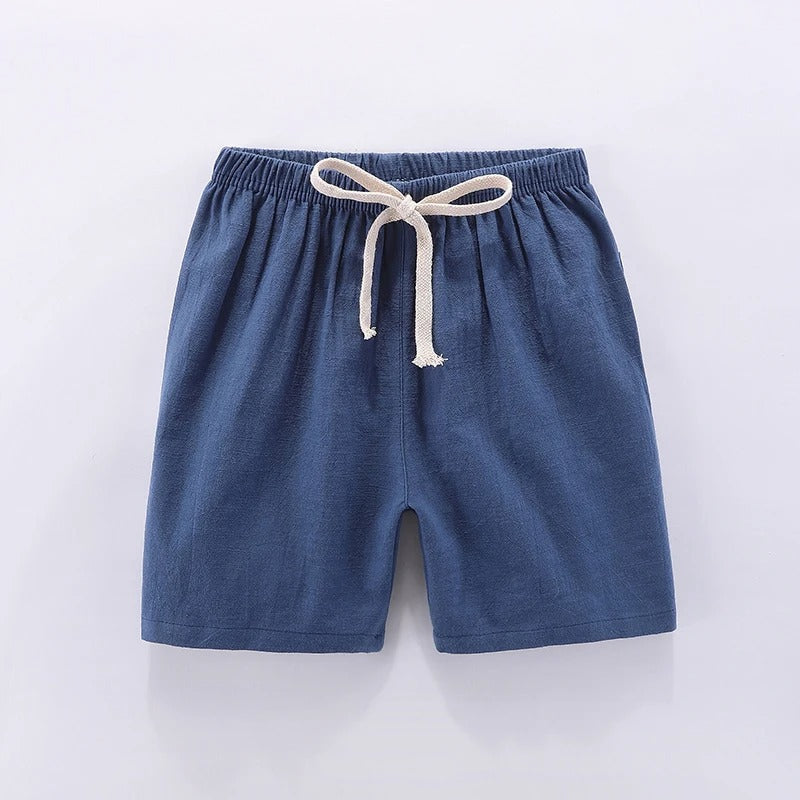 Mini Fashion™ - Schnelltrocknendes Material - Baumwolle-Leinen Short