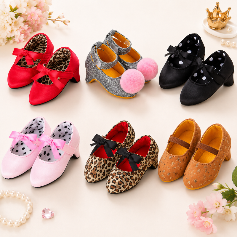 Princess First Heels – Süß & bequem – Babyschuhe für Mädchen